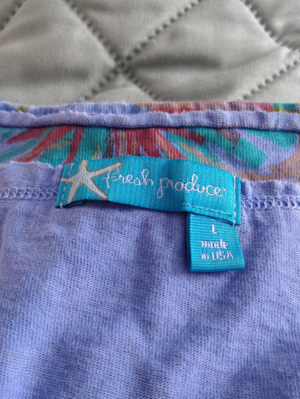 Fresh Produce Cotton Dress Size Large - Picture 8 of 9